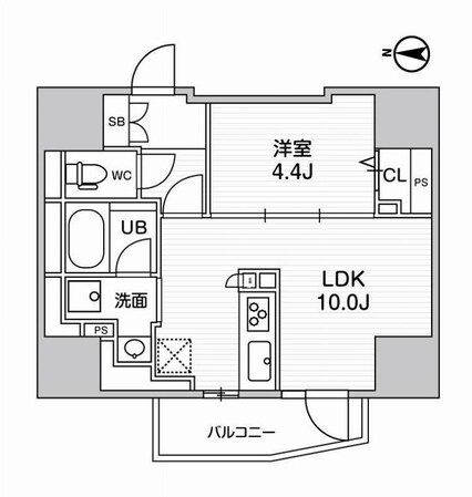 ディームス入谷Iの物件間取画像